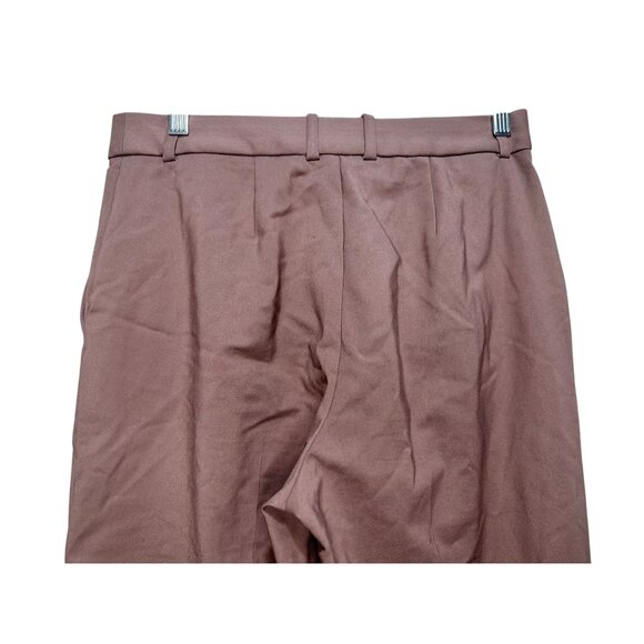 Aritzia Publish Trousers Pants Womens 8 Brown High Rise Bootcut Tailored Office - Picture 14 of 16